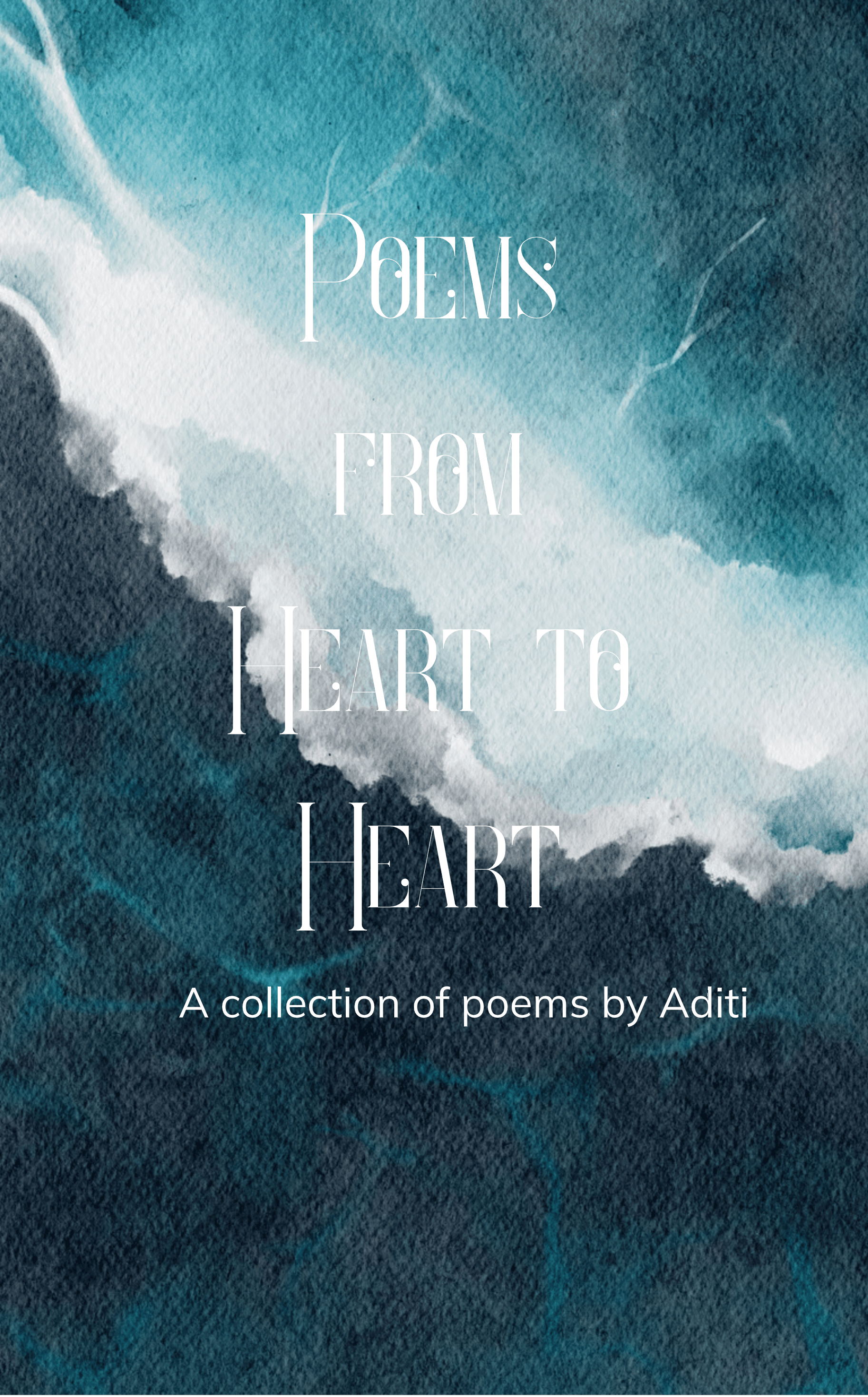 Cover of Poems from heart to heart